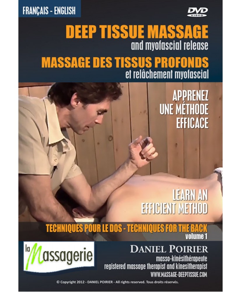 DVD Massage des tissus profonds & relâchement myofacial / Techniques pour LE DOS