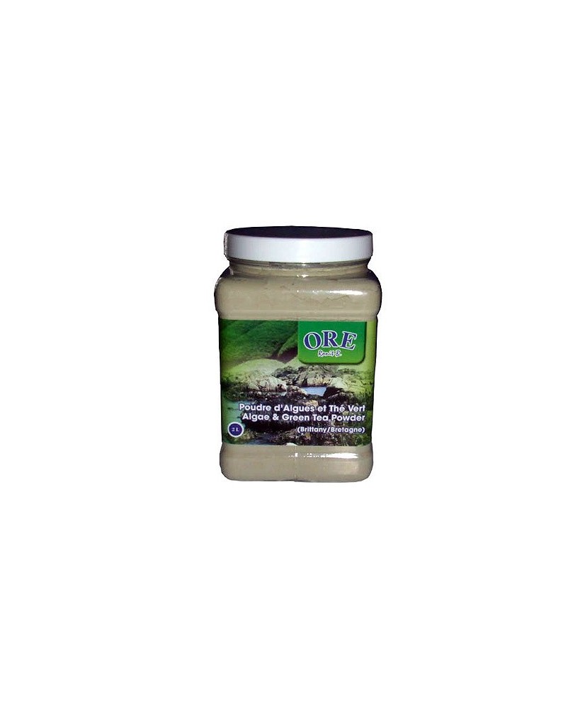 POUDRE D’ALGUES ET THÉ VERT 2 LITRES