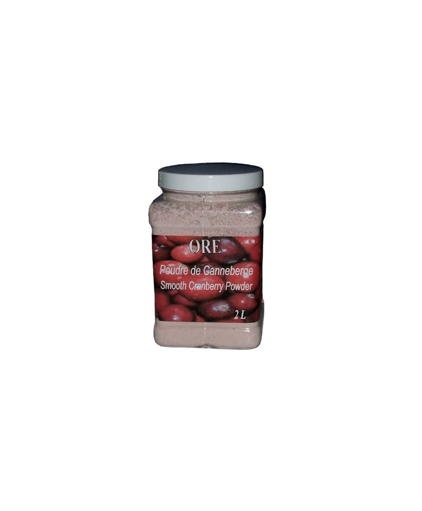 POUDRE DE CANNEBERGES POUR ENVELOPPEMENTS