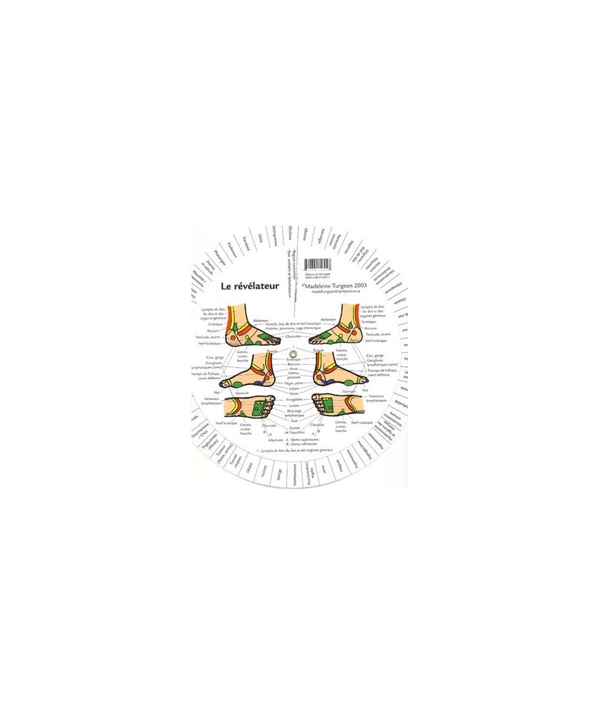 ROULETTE DE RÉFLEXOLOGIE DES PIEDS